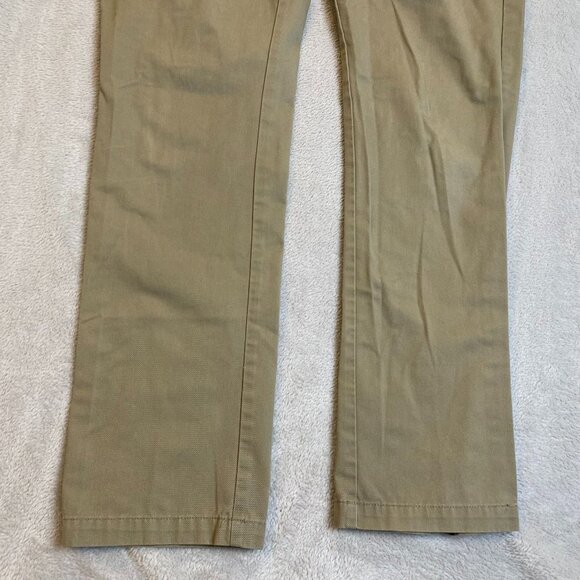 Volcom Mens Khaki Pants Size 31 Straight-Leg Cotton & Polyester Blend - Picture 9 of 16